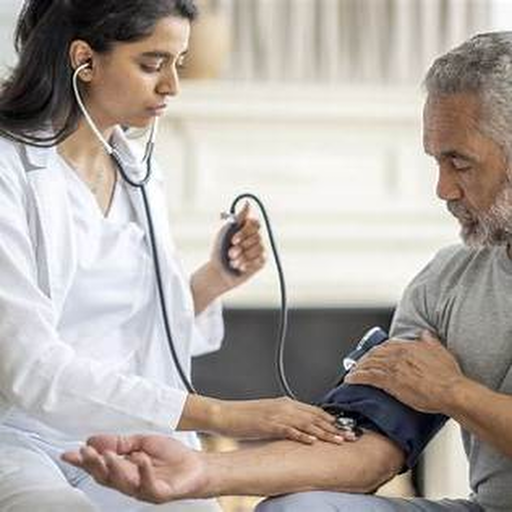 Blood Pressure Care stock image